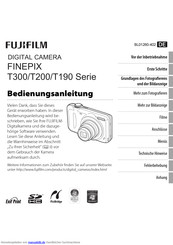 FujiFilm FINEPIX T300 Bedienungsanleitung