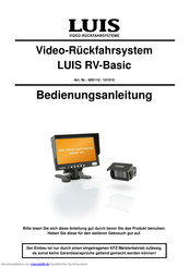 Luis RV-Basic Bedienungsanleitung