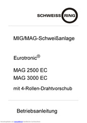 Eurotronic MAG 2500 EC Betriebsanleitung