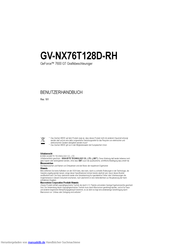Gigabyte GV-NX76T128D-RH Benutzerhandbuch