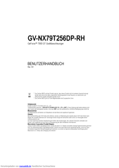 Gigabyte GV-NX79T256DP-RH Benutzerhandbuch
