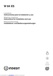 Indesit W 84 XS Bedienungsanleitung