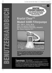 Intex Krystal Clear 638R Benutzerhandbuch