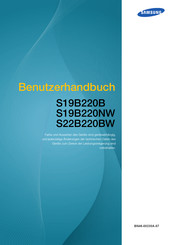 Samsung S22B220BW Benutzerhandbuch