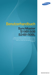 Samsung SyncMaster S24B150BL Benutzerhandbuch