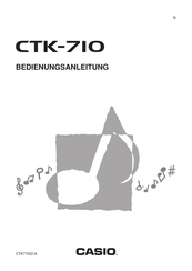 Casio CTK-710 Bedienungsanleitung
