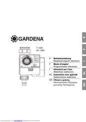Gardena 1825 Betriebsanleitung