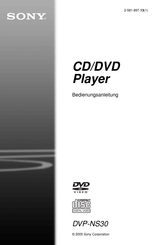 Sony DVP-NS30 Bedienungsanleitung