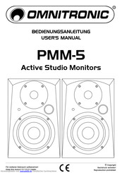 Omnitronic PMM-5 Bedienungsanleitung
