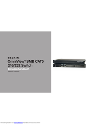 Belkin OmniView SMB CAT5 Benutzerhandbuch