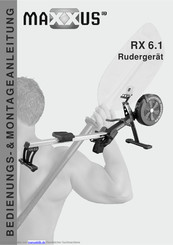 Maxxus RX 6.1 Montageanleitung Und Bedienungsanleitung