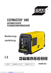 ESAB CUTMASTER CM102 Bedienungsanleitung