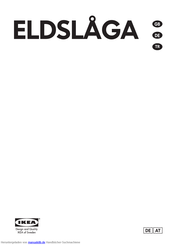 IKEA ELDSLÅGA Handbuch