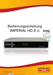 DIGITALBOX IMPERIAL HD 2 CI Bedienungsanleitung