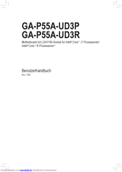 Gigabyte GA-P55A-UD3R Benutzerhandbuch