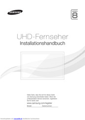Samsung HG55ED890W Installationshandbuch