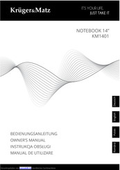 Kruger&Matz KM1401 Bedienungsanleitung