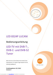 CMX LED 8324F LUCANI Bedienungsanleitung