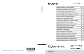 Sony Cyber-shot DSC-WX10 Gebrauchsanleitung