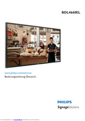Philips BDL4660EL Bedienungsanleitung
