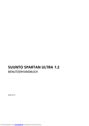 Suunto SPARTAN ULTRA 1.2 Benutzerhandbuch