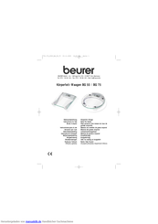 Beurer BG 50 Gebrauchsanleitung