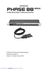 TerraTec Phase 88 Rack Handbuch