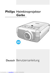Philips garbo lcd projektor Bedienungsanleitung