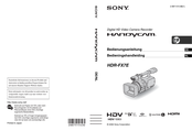 Sony HDR-FX7 Bedienungsanleitung