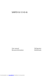 AEG SANTO K 8 12 43-6i Benutzerinformation