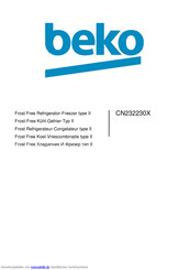 BEKO CN232230X Handbuch