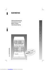 Siemens se24269 Gebrauchsanweisung