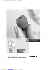 Bosch kgv 33390 Gebrauchsanweisung