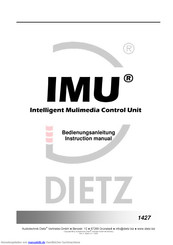 Dietz IMU 1427 Bedienungsanleitung
