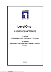 LevelOne FCS-0030 Bedienungsanleitung
