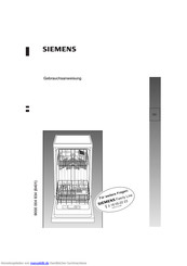 Siemens sf 25t250 eu Gebrauchsanweisung