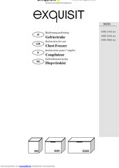 Exquisit GTE 215/2 A+ Bedienungsanleitung