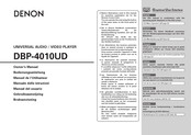 Denon DBP-4010UD Bedienungsanleitung