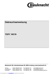 Bauknecht TRPC 88530 Gebrauchsanweisung