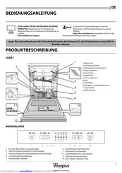 Whirlpool WFE 2B19 Bedienungsanleitung