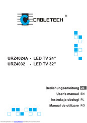 Cabletech URZ4024A Bedienungsanleitung