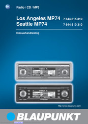 Blaupunkt Seattle MP74 Einbauanleitung