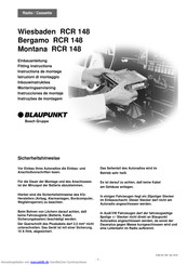 Blaupunkt Montana RCR 148 Einbauanleitung