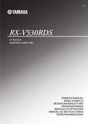 Yamaha RX-V530RDS Bedienungsanleitung
