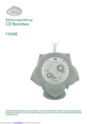 Soundmaster F500BE Bedienungsanleitung