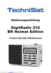 Technisat DigitRadio 210 BR Heimat Edition Bedienungsanleitung