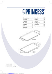 Princess 102521 Table Chef GO Cooking Bedienungsanleitung