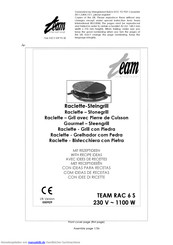 Team RAC 6 S Gebrauchsanleitung