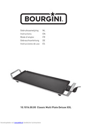 Bourgini 10.1016.00 Classic Multi Plate Deluxe XXL Gebrauchsanleitung