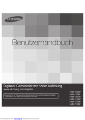 Samsung HMX-T10WP Benutzerhandbuch